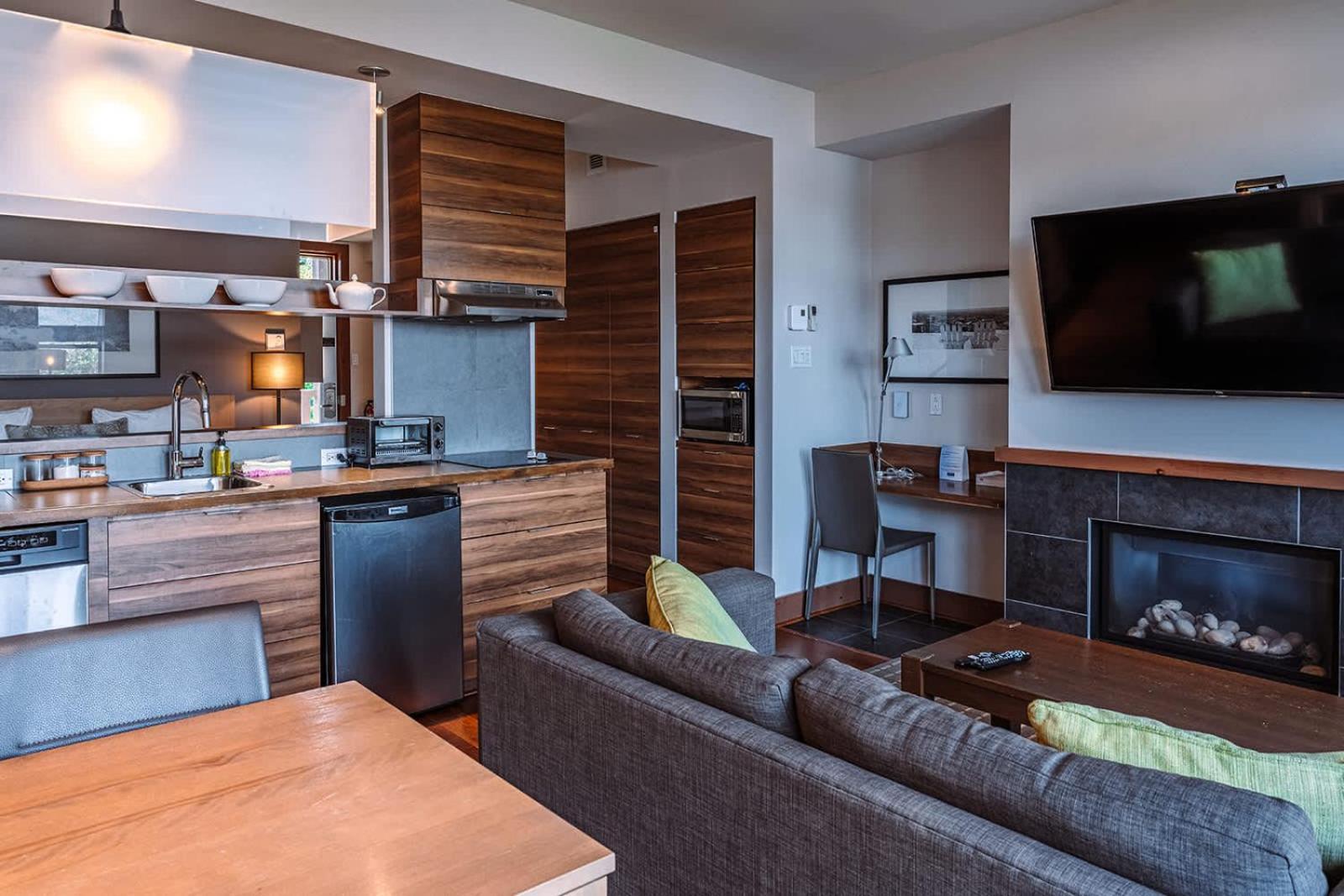 Lakefront Mountain View - Resort Loft Lac-Superieur Kültér fotó